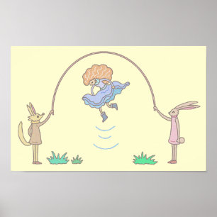 Fairytale-like jump rope. poster