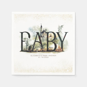Fairytale Magic Baby Shower Napkins