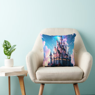 Fairytale Magic Castle Happily Ever After Cushion