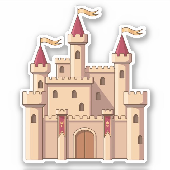 Fairytale Mediaeval Royal Princess Castle (Front)