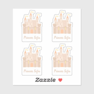 Fairytale Mediaeval Royal Princess Castle Set of 4