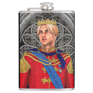 Fairytale Prince Hip Flask