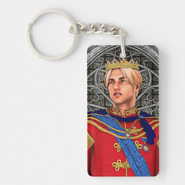 Fairytale Prince Key Ring (Front)