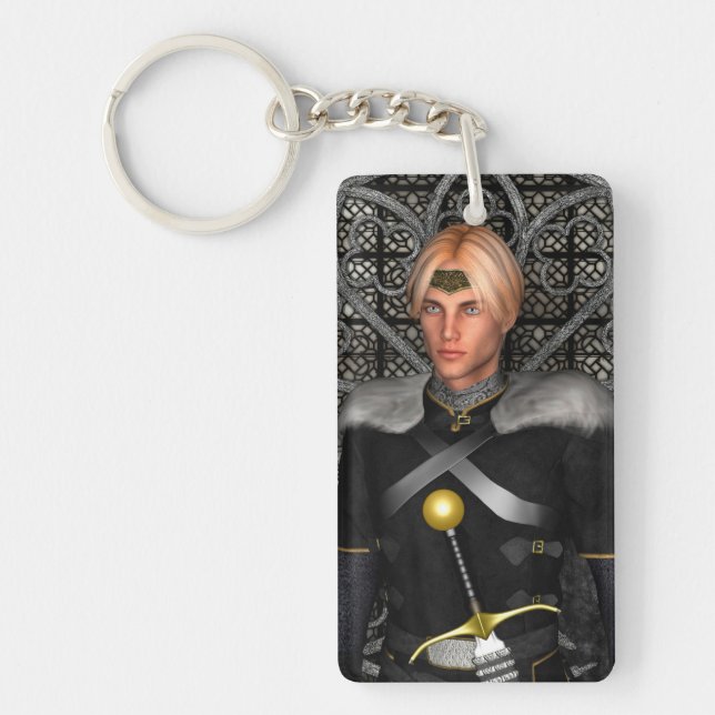 Fairytale Prince Key Ring (Front)