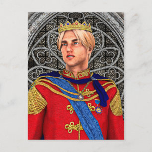 Fairytale Prince Postcard