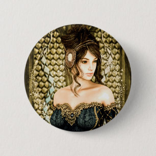 Fairytale Princess 6 Cm Round Badge