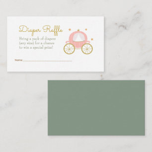 Fairytale Princess Dragon Diaper Raffle Enclosure