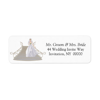 Fairytale Princess Invitation Return Address Label