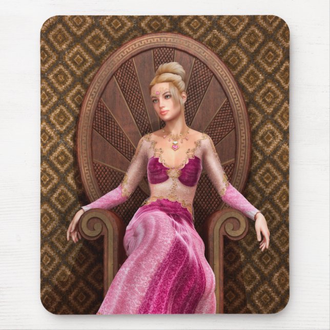 Fairytale Princess Mouse Mat (Front)