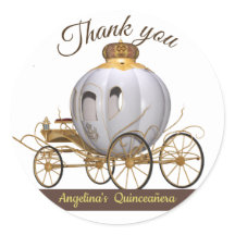 Fairytale Princess Quinceanera Thank You
