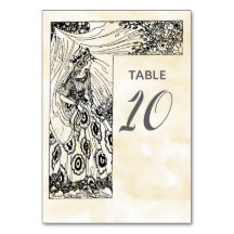 Fairytale Princess Table Number