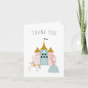 Fairytale Princess   Thank You Card
