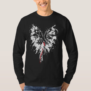 Fairytale Rising Phoenix Motiv Splash Phoenix Tatt T-Shirt