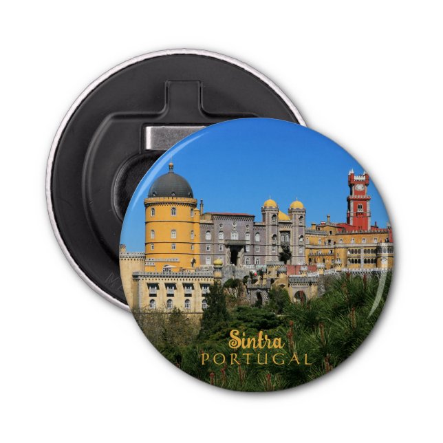 Fairytale Sintra Palace photo, in Portugal Bottle Opener (Front)