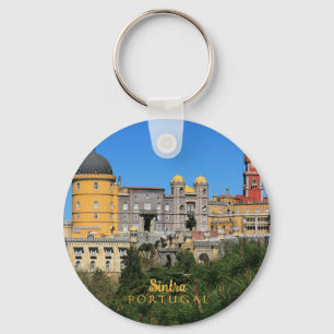 Fairytale Sintra Palace photo, in Portugal Key Ring