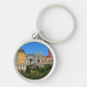 Fairytale Sintra Palace photo, in Portugal Key Ring