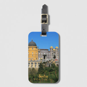 Fairytale Sintra Palace photo, in Portugal Luggage Tag