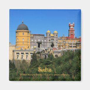 Fairytale Sintra Palace photo, in Portugal Magnet