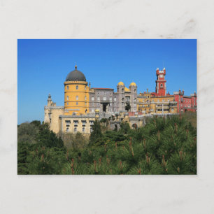 Fairytale Sintra Palace photo, in Portugal Postcard