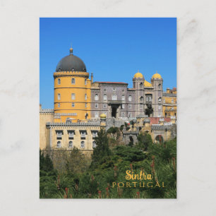 Fairytale Sintra Palace photo, in Portugal Postcard