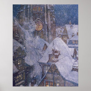 Fairytale Snow Queen by Edmund Dulac Print