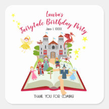 Fairytale Stories Girl Birthday Party