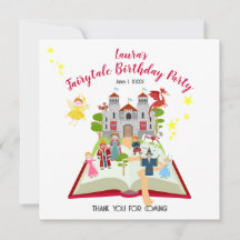 Fairytale Stories Girl Birthday Party