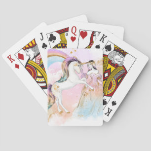 Fairytale Unicorn Fantasy Playing Cards