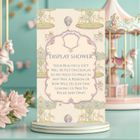 Fairytale Vintage Amusement Park Display Shower