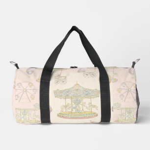 Fairytale Vintage Amusement Park Duffle Bag