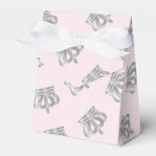 Fairytale Vintage Crown Princess Party Favour Boxe Box