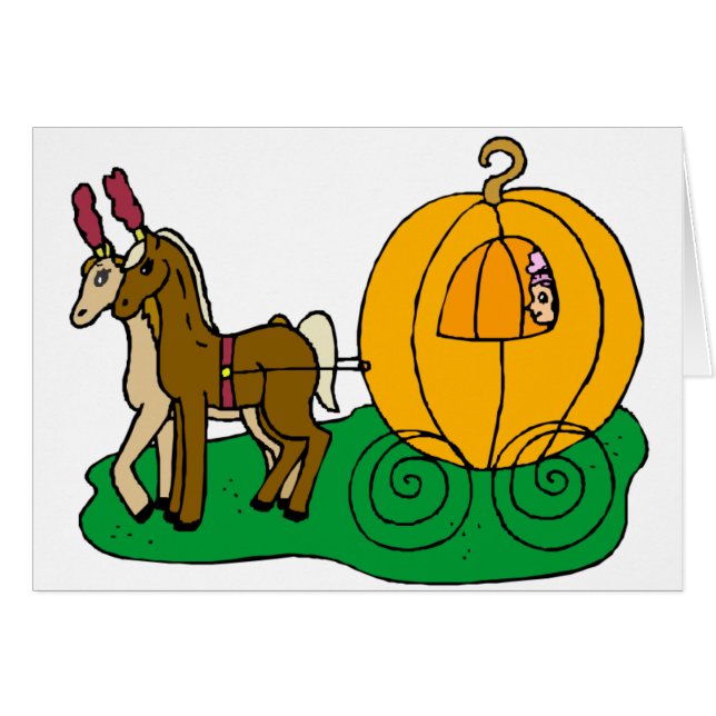 Fairytale Wedding Pumpkin Coach (Front Horizontal)