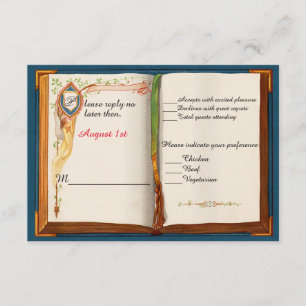 Fairytale Wedding Response Card