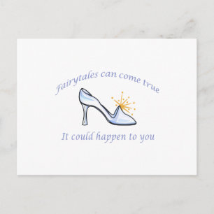 FAIRYTALES CAN COME TRUE POSTCARD