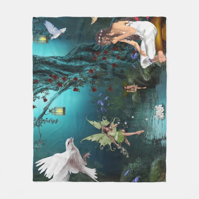 Fairytales Fleece Blanket (Front)