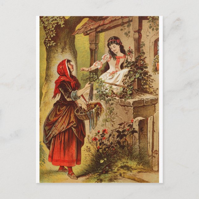 Fairytalesque- Snow White Postcard (Front)