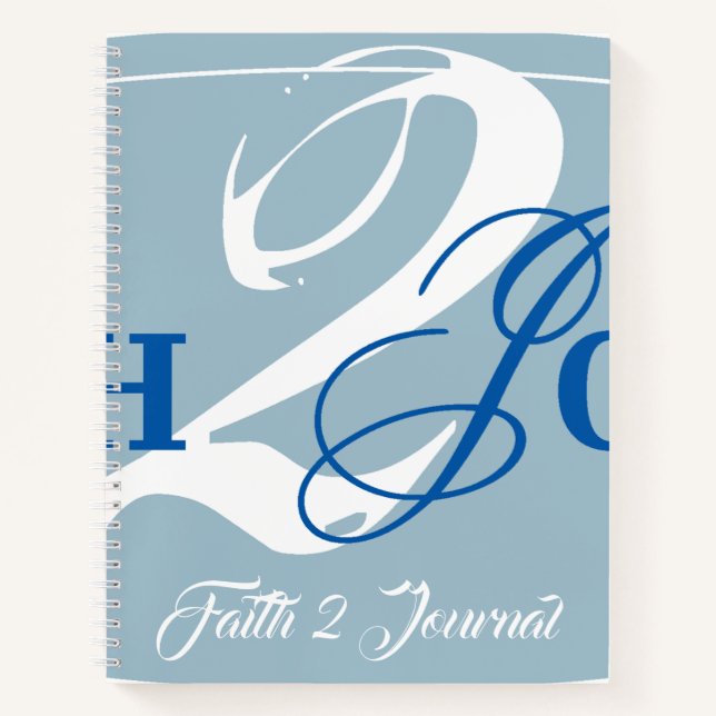 Faith 2 Journal Notebook (Front)