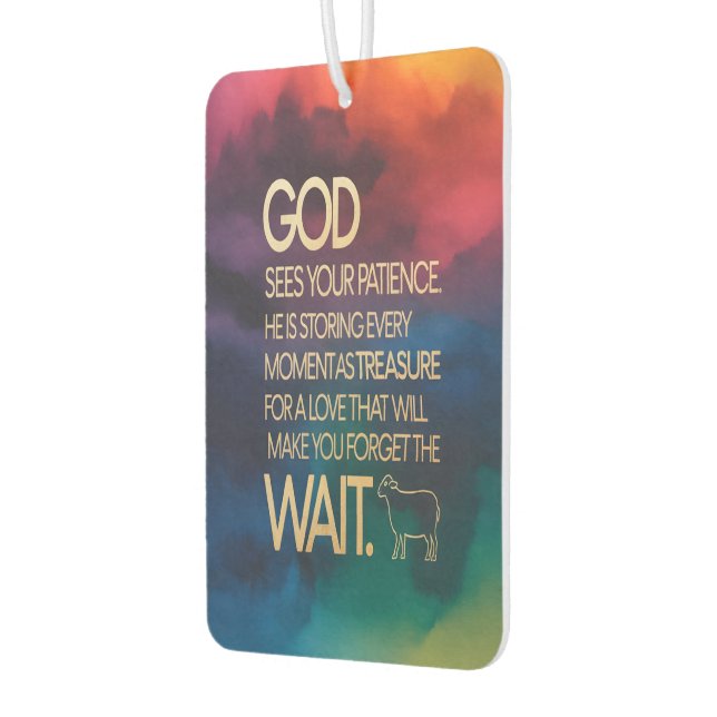 Faith  Air Freshener For Christian Singles (Left)