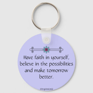 Faith and Belief Key Ring
