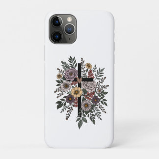 Faith and Flowers iPhone 11 Pro Case