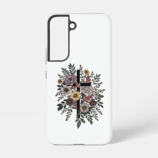 Faith and Flowers Samsung Galaxy Case