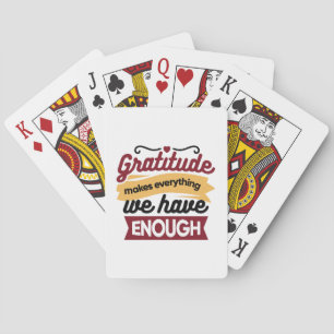 Faith and Gratitude Artwork – Uplifting Christian  Playing Cards