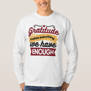 Faith and Gratitude Artwork – Uplifting Christian  T-Shirt