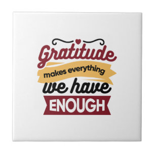 Faith and Gratitude Artwork – Uplifting Christian  Tile