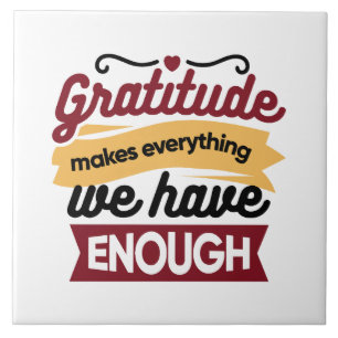Faith and Gratitude Artwork – Uplifting Christian  Tile