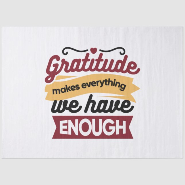 Faith and Gratitude Artwork – Uplifting Christian  Tissue Paper (Front)