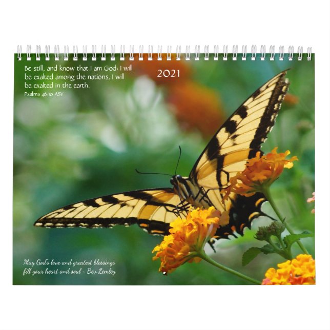 Faith and His Inspiration Calendar (Cover)