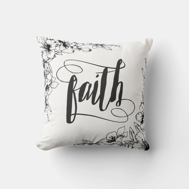 Faith And Hope Pillow (Front)