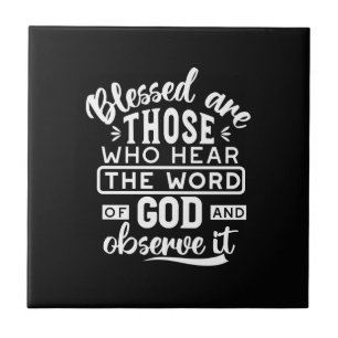 Faith and Obedience – Inspirational Scripture Tile