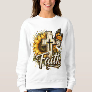 Faith and Sunflowers Sweatshirt